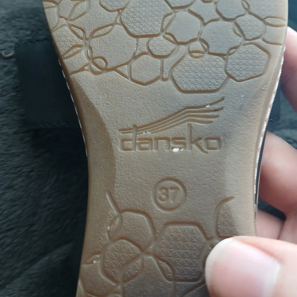 Dansko leather wedge